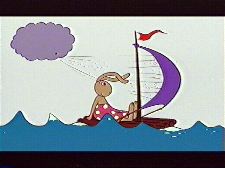 Karla Rabbit on the Beach