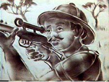 Une leçon de chasse