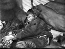 Bilder vom Leben der Nomaden-Lappen