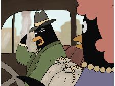 Penguins Behind Bars