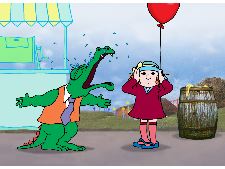 Sara & girafferna på tivoli