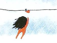 Vers l'igloo de la mère-grand