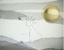 Awa est une petite fille très gourmande