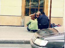 Un déjeuner tranquille