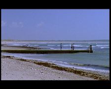 Crissement des cailloux sous les pieds