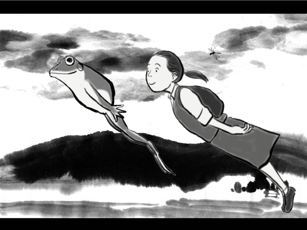 Walking in the Rainy Day