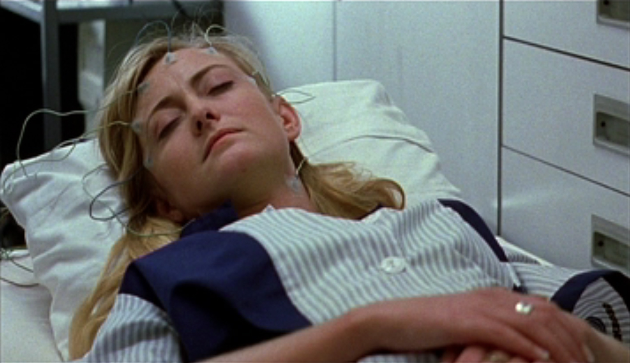 Mann mit dem Mikroskop