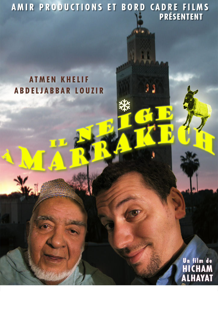 Il neige à Marrakech