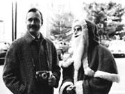 Père Noël a les yeux bleus