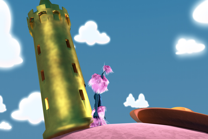 Petite planète rose