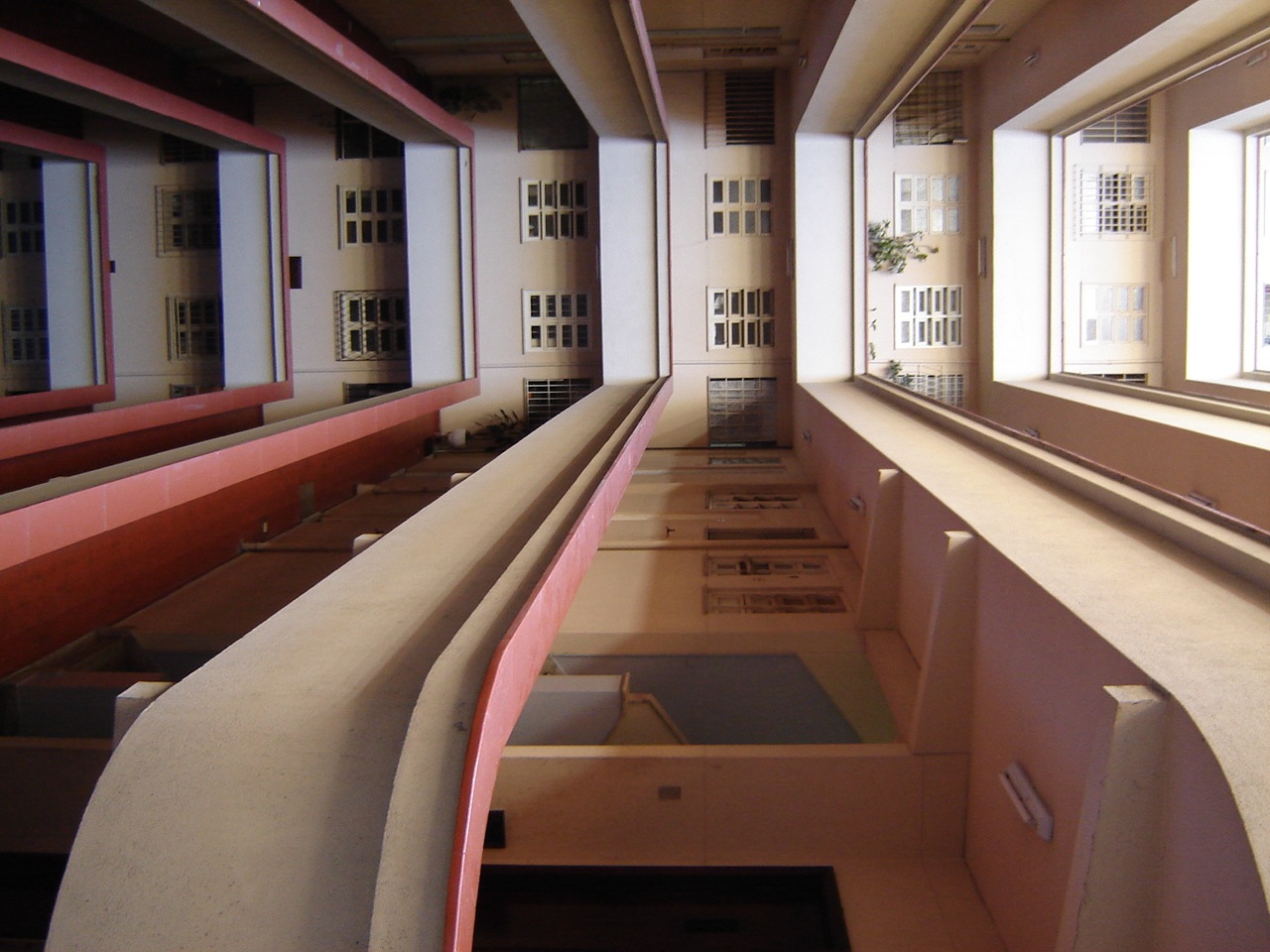 Moradores e visitantes