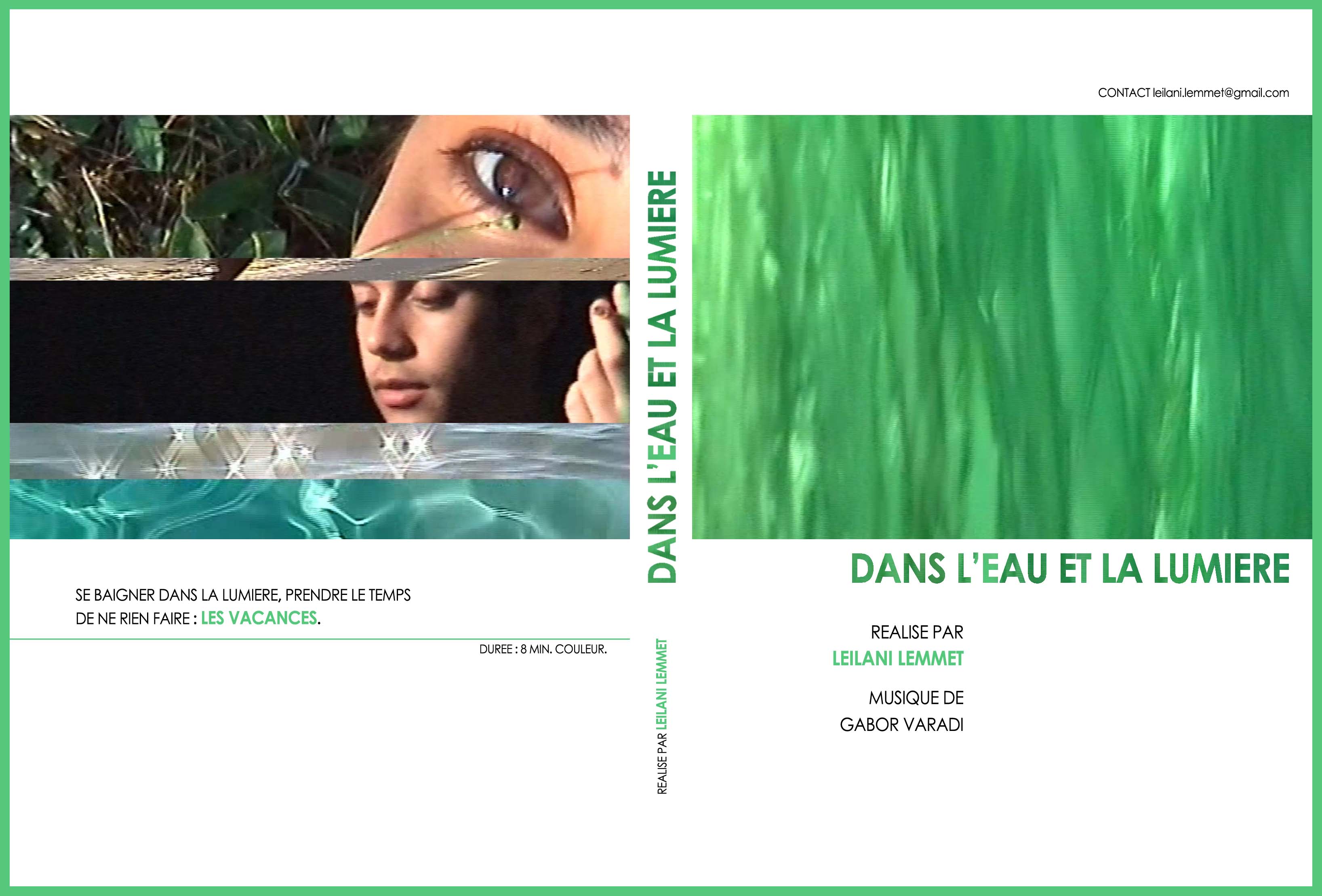 Dans l'eau et la lumière