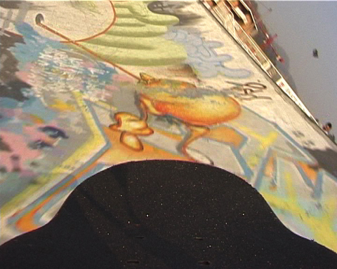 Trip on a piece of wood