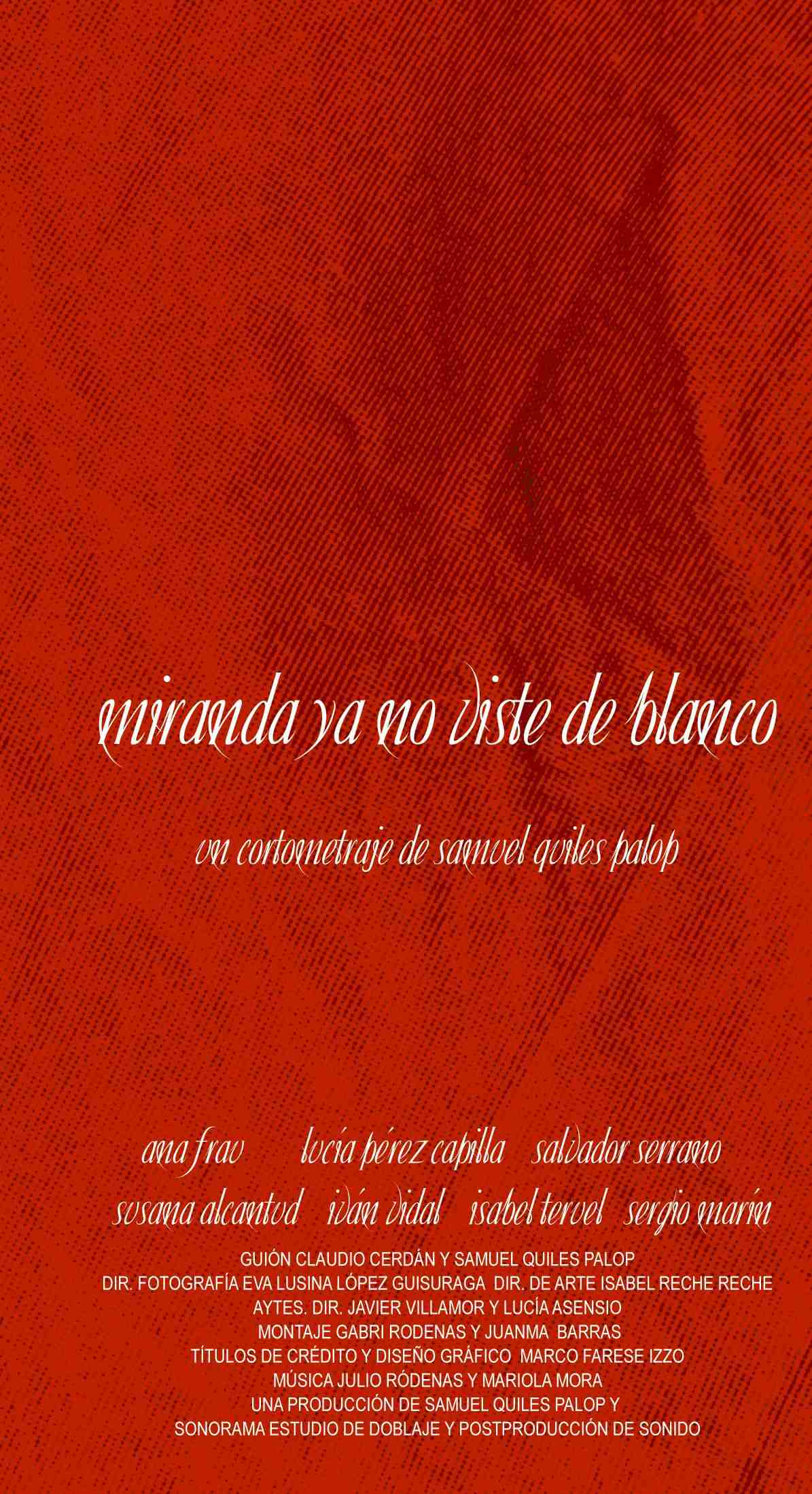 Miranda ya no viste de blanco