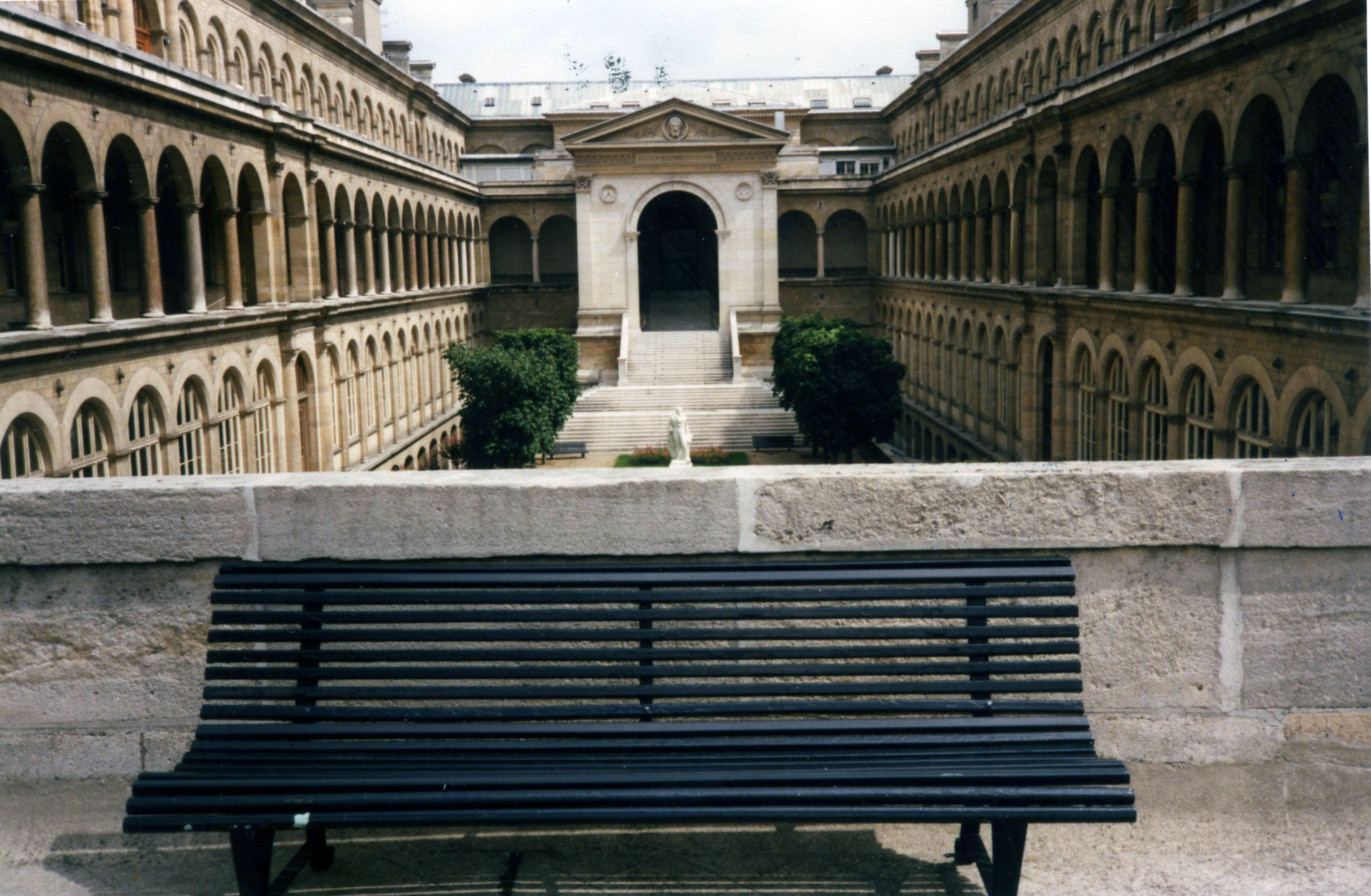 Correspondance privée sur un lieu public