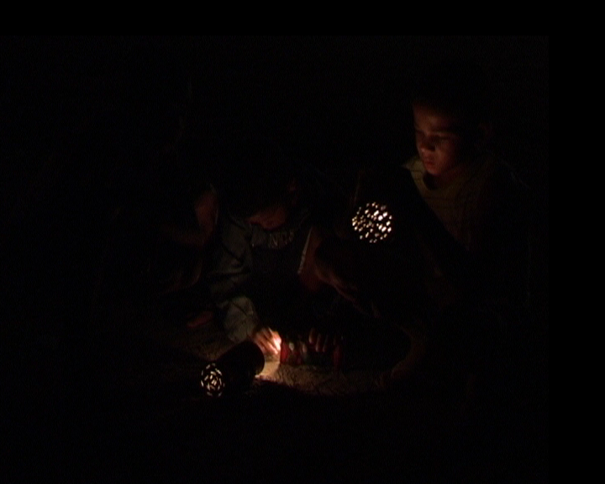 Dark belly of a white whale