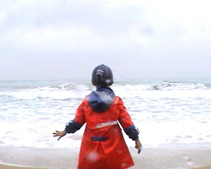 Boy and the sea