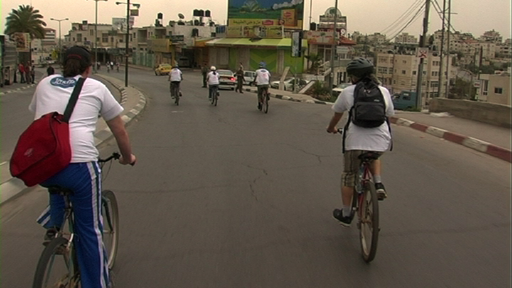 Un rallye à Ramallah