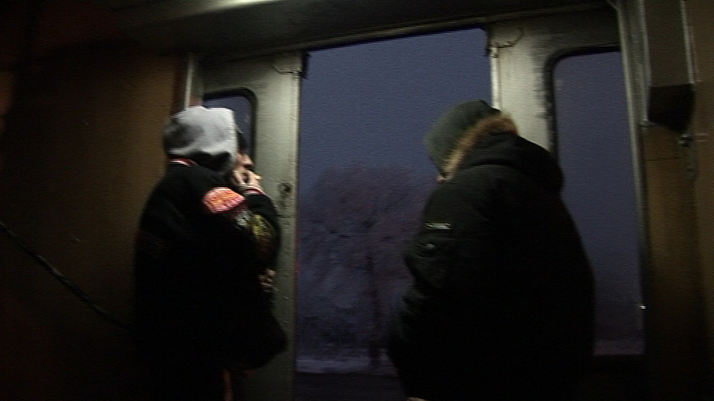 Candva intr-Un tren