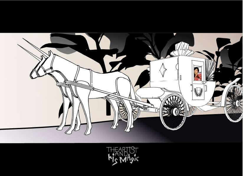 Artist and his magic