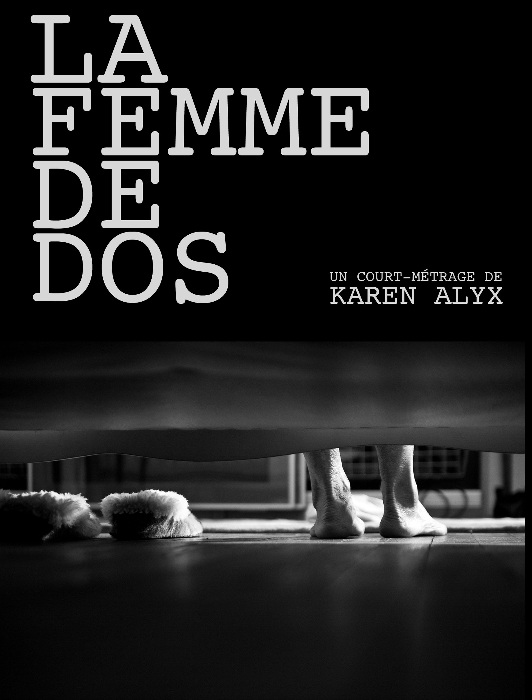 Femme de dos