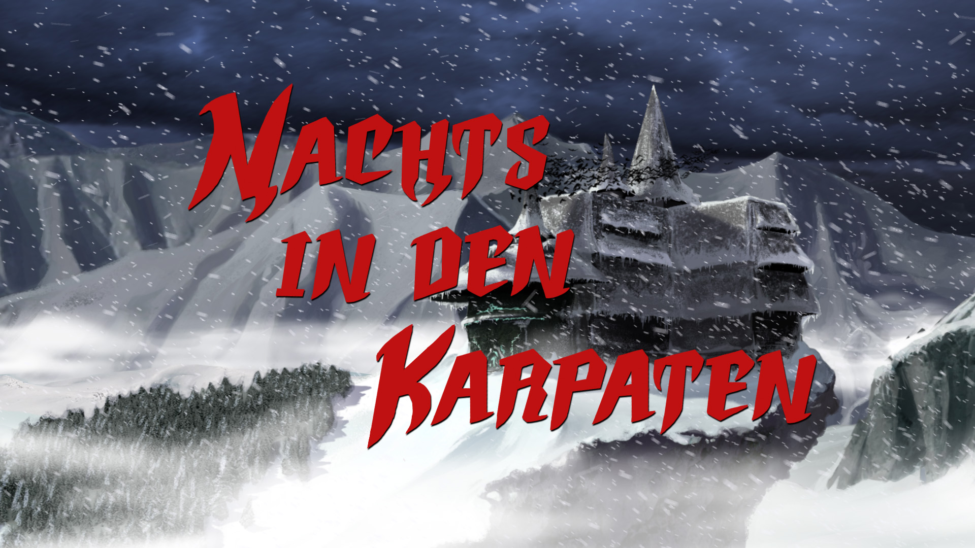 Nachts in den Karpaten