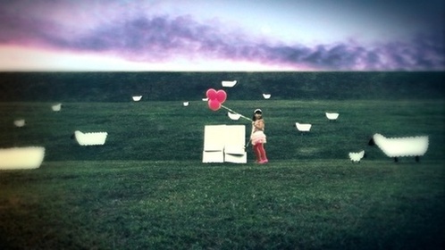 Girl with the Red Balloons