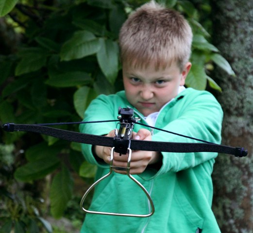 Careful with that Crossbow