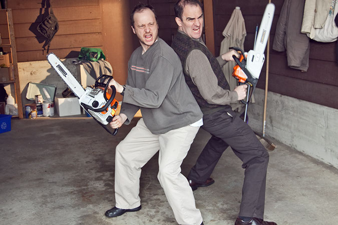 Stupid Chainsaw Tricks