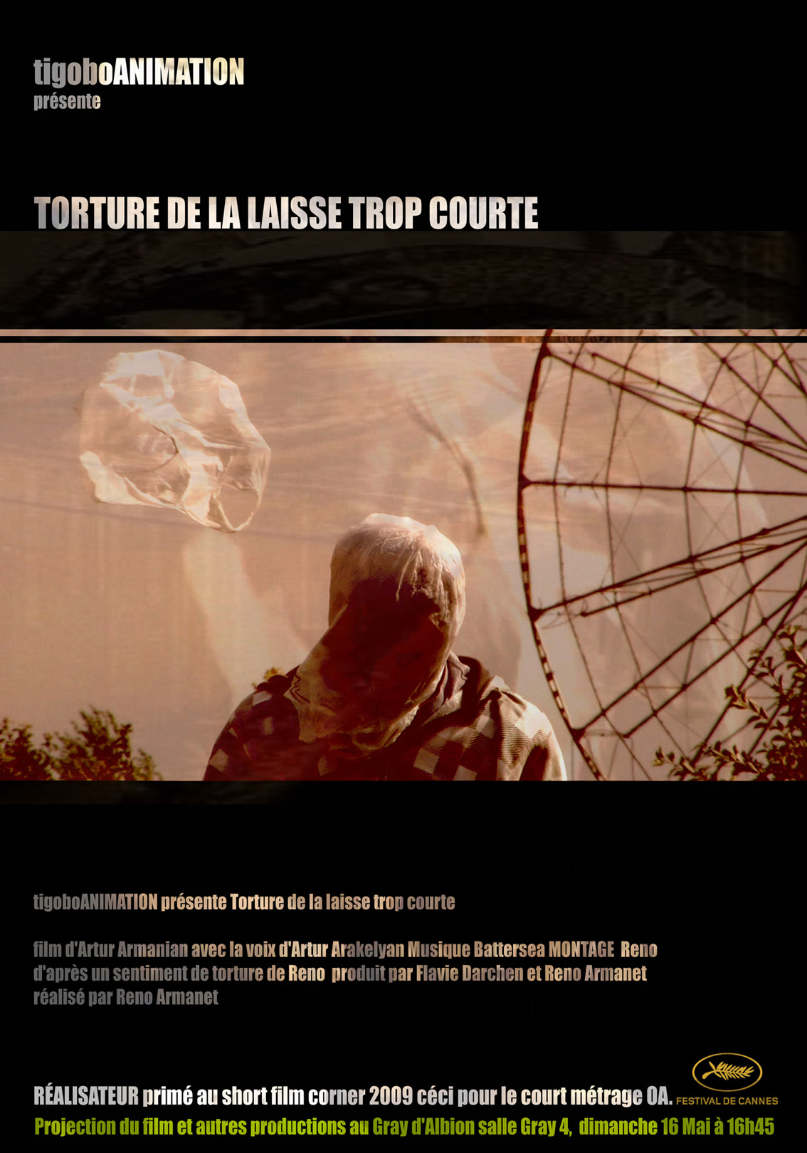 Torture de la laisse trop courte