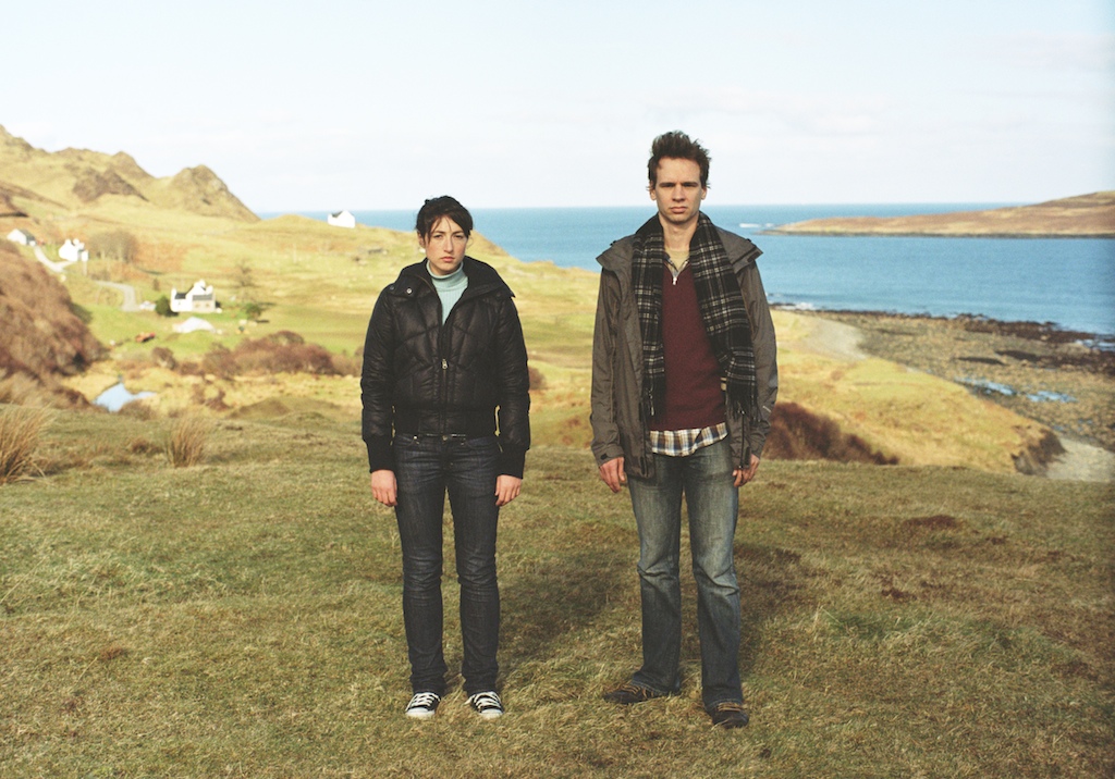 Rob and Valentyna in Scotland