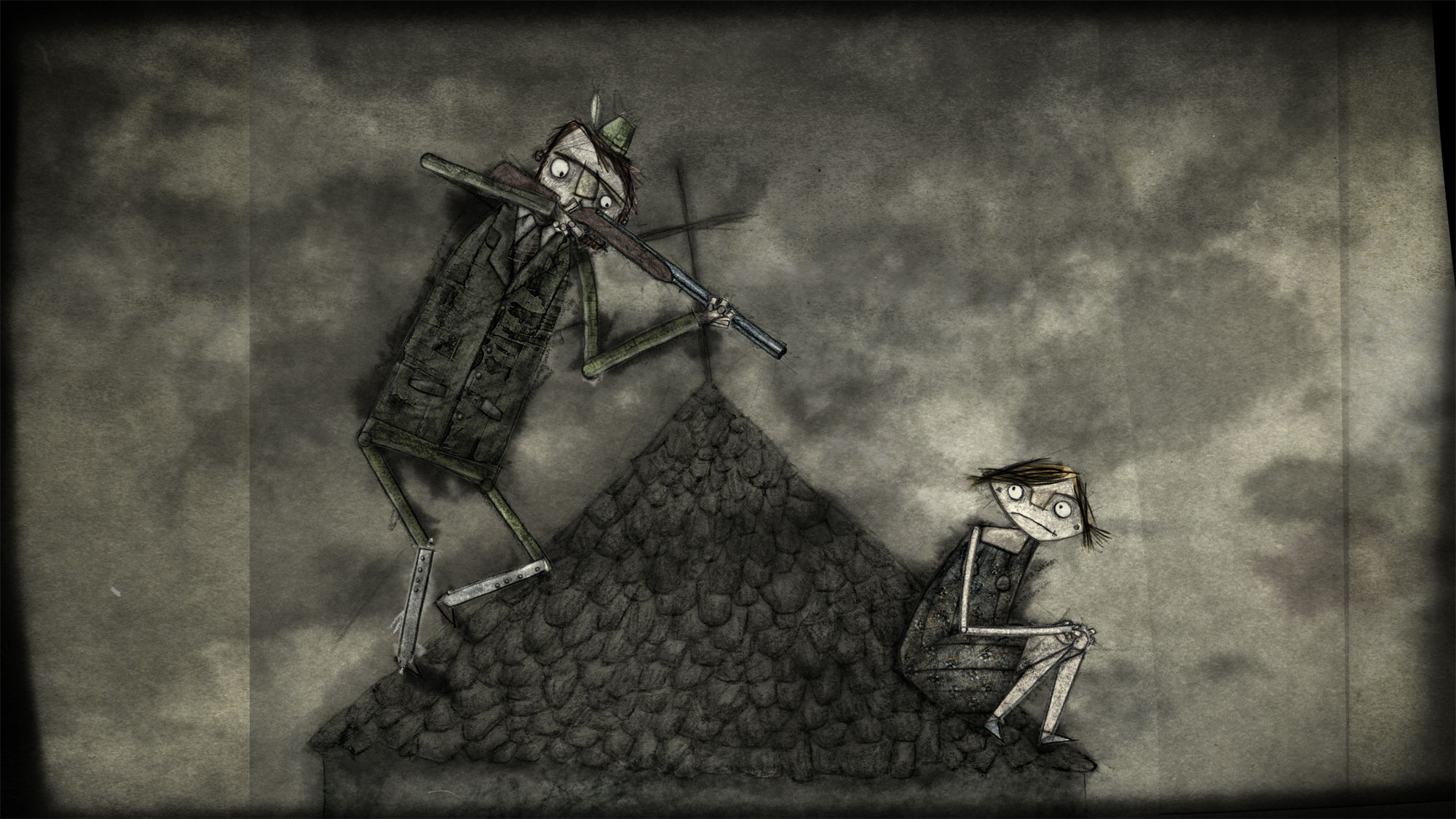 Fille & le chasseur