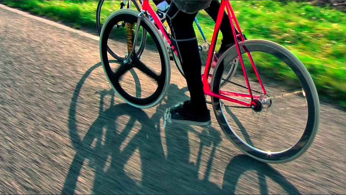 Vélo de papi fait de la résistance