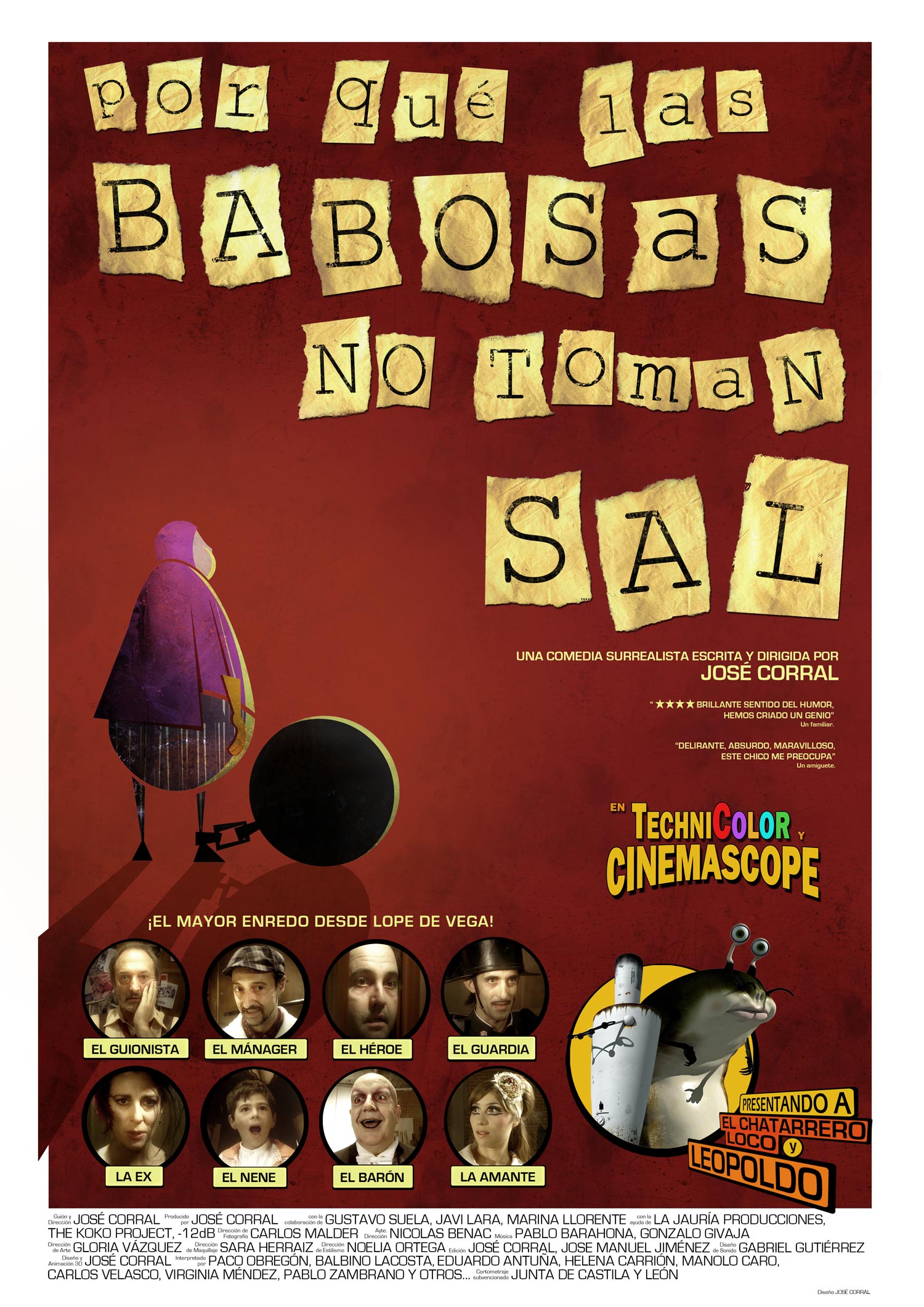 Por que las babosas no toman sal