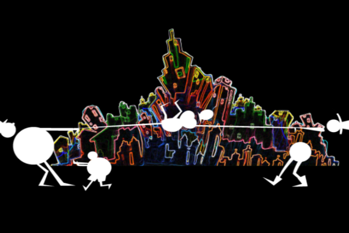 Tiger.Chicken. Bat and Worm