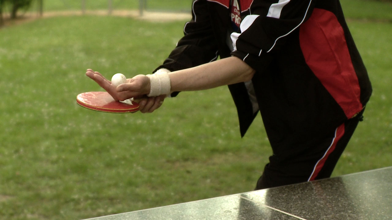 Une partie de ping-pong
