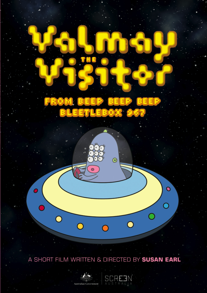Valmay the Visitor from Beep Beep Beep Bleetlebox 967