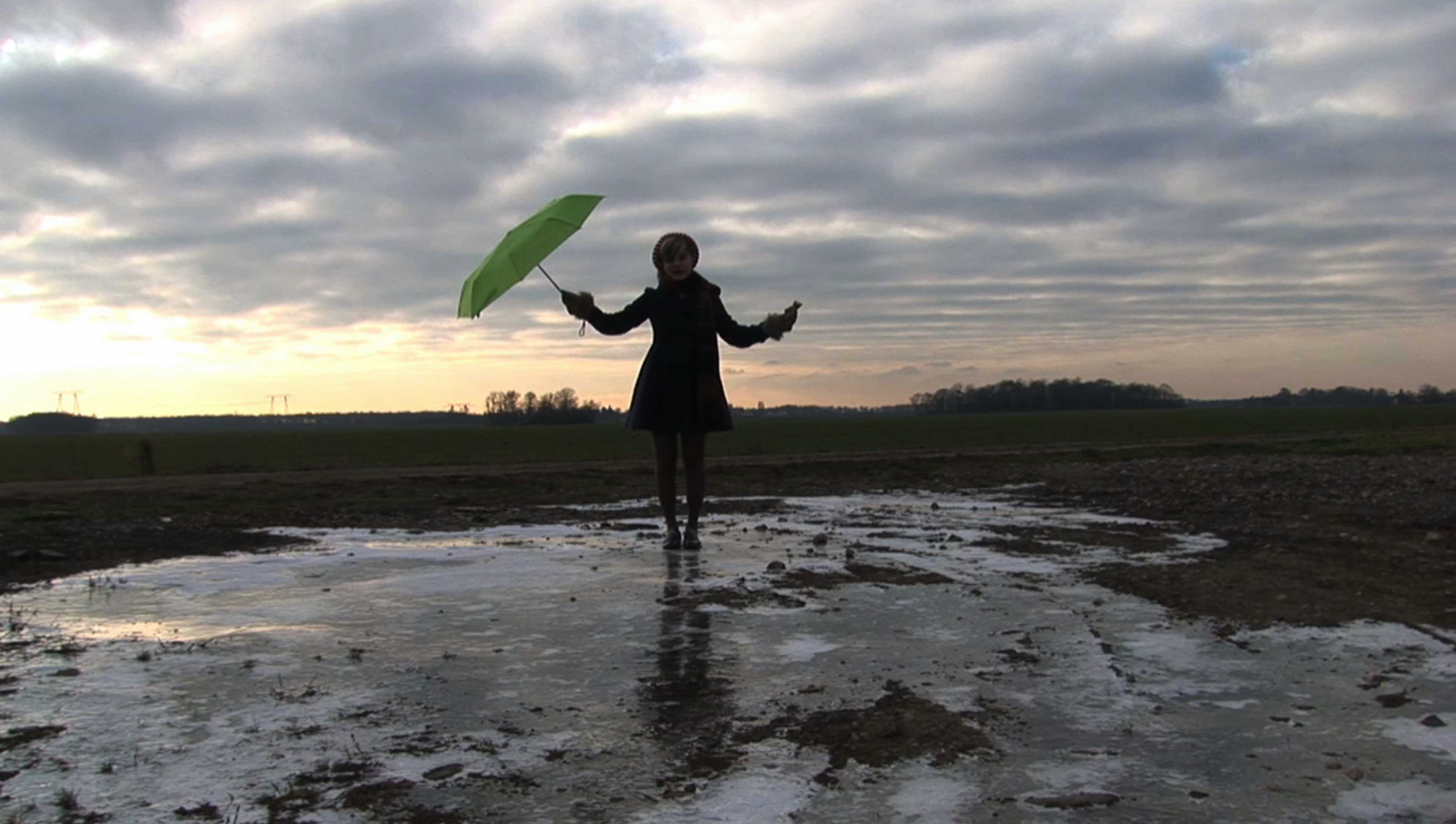 When the road meets the sun