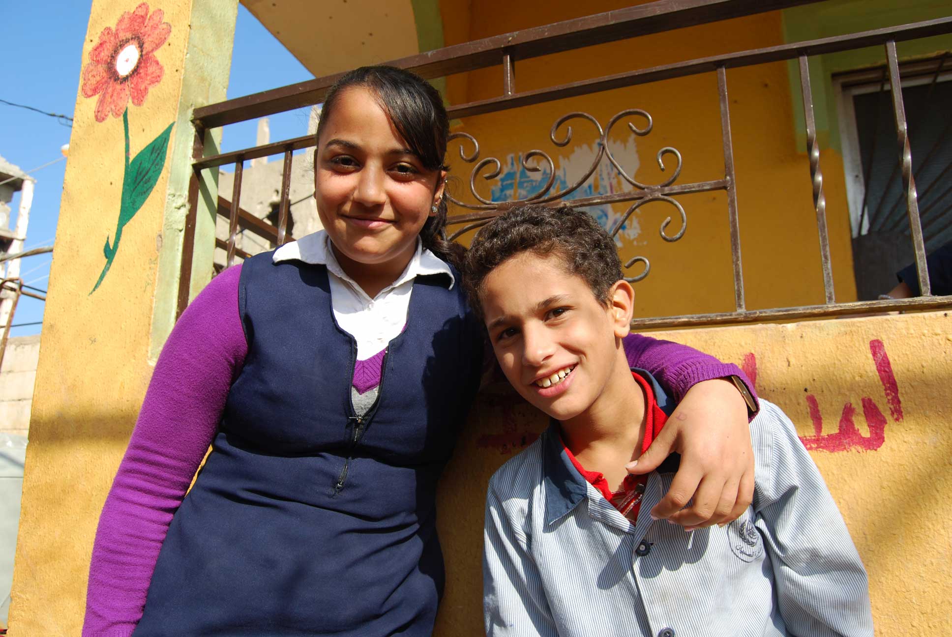 Dans le sourire de Milad