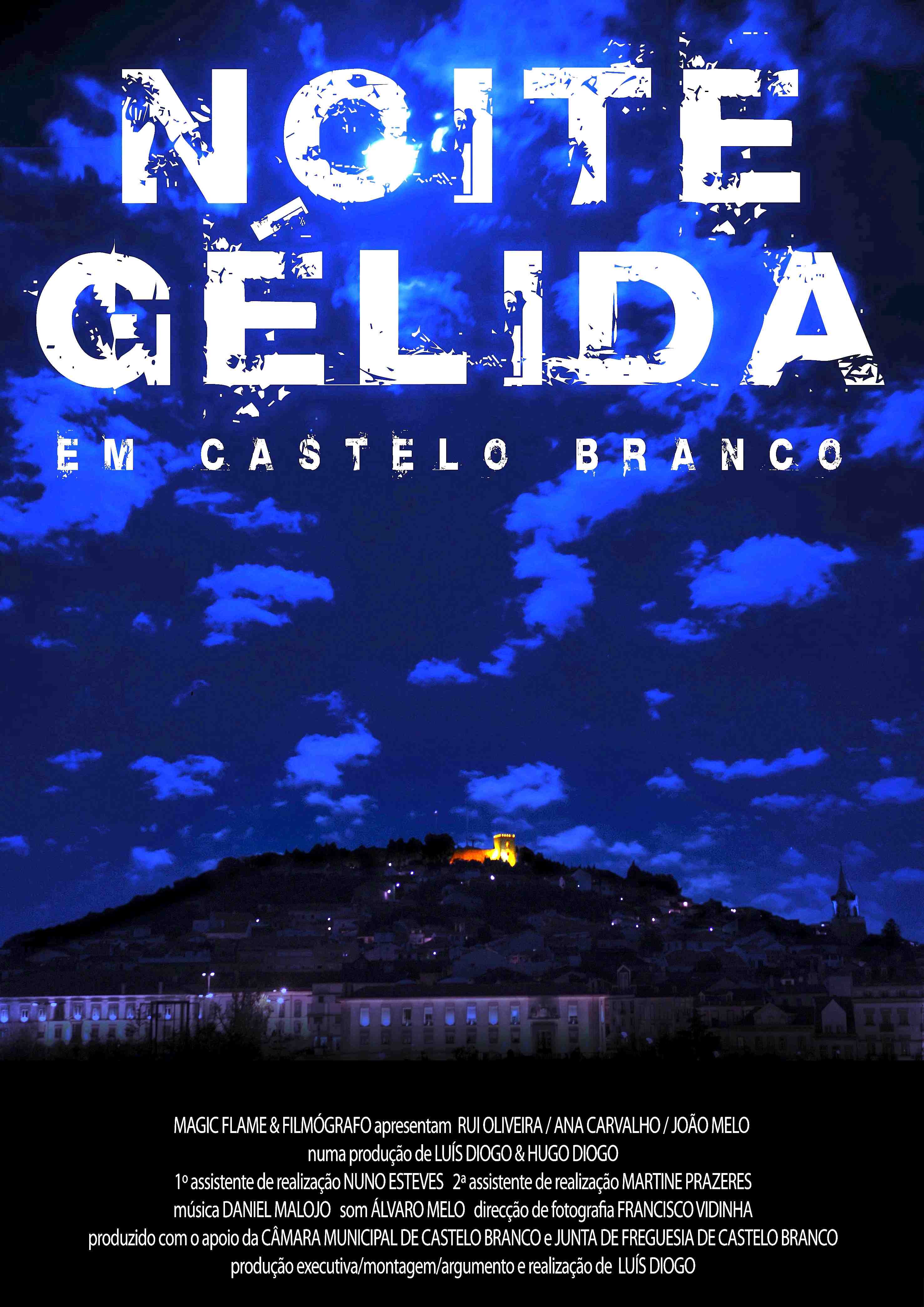 Noite Gélida em Castelo Branco