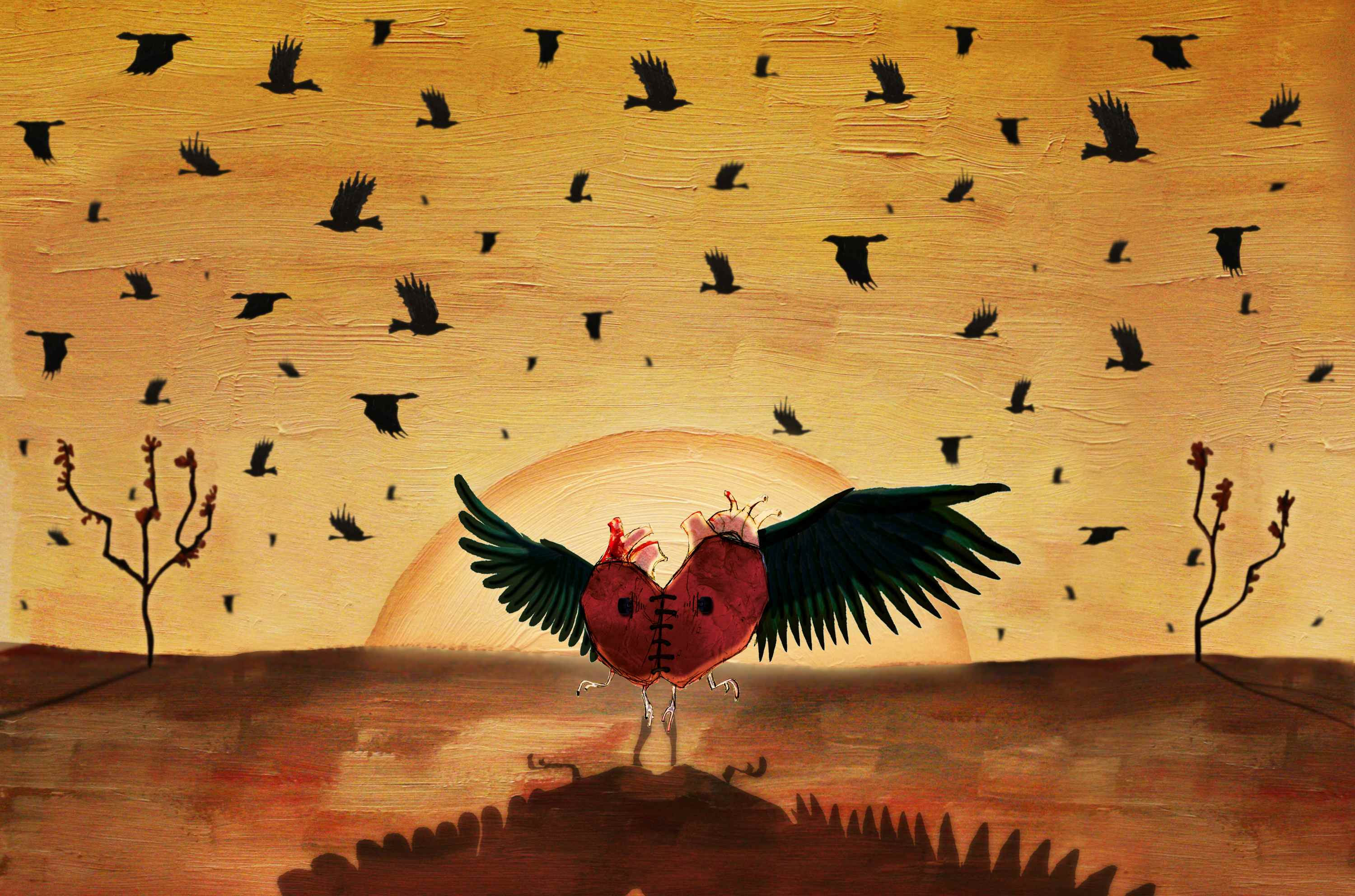 Man with the stolen heart