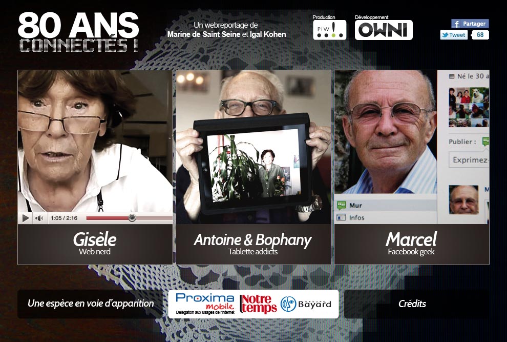 80 ans, connectés !