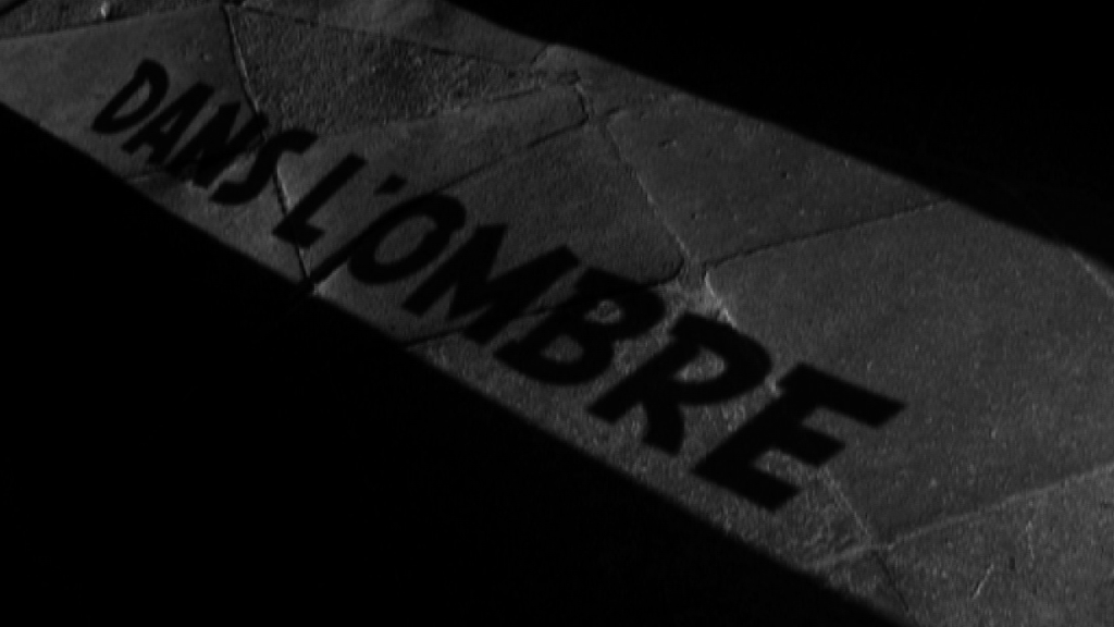 Dans l'ombre