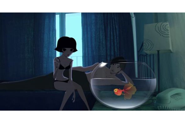 Miss Puff's Goldfish Bowl