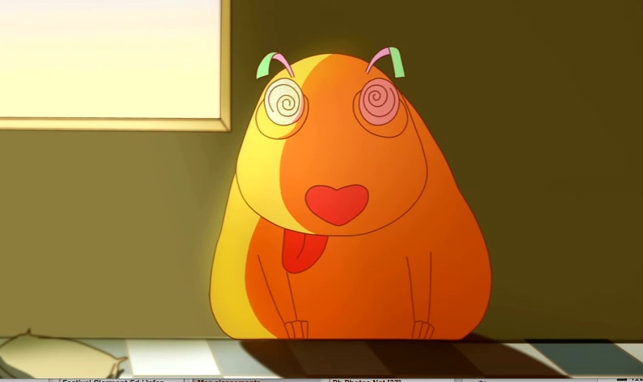 Love between people and a dog