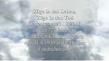 Züge in das Leben, Züge in den Tod.