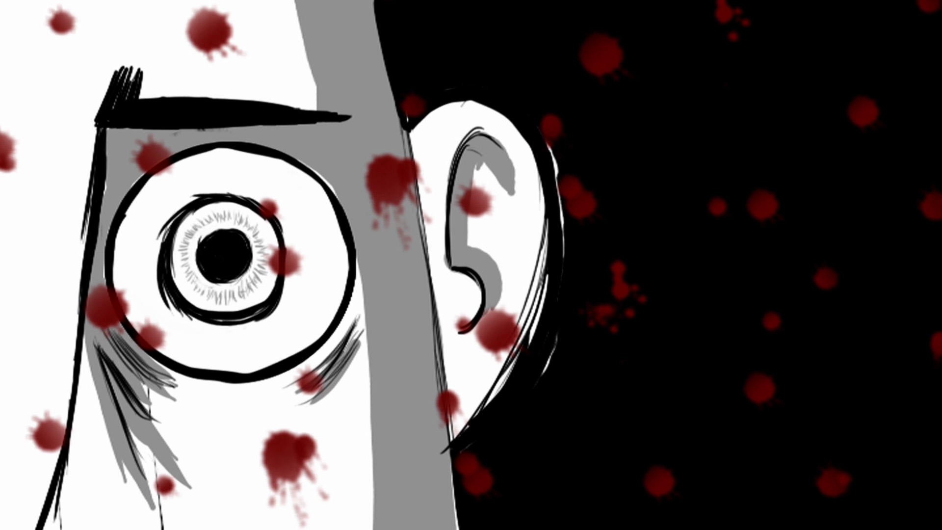 Blood flags and applause