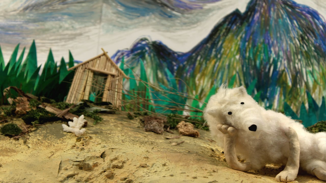 Allister, le loup qui avait une moustache