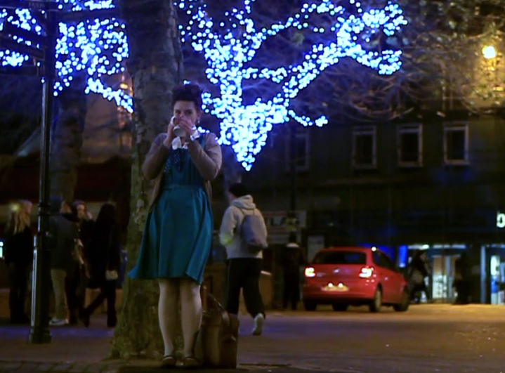 Girl In The Blue Dress