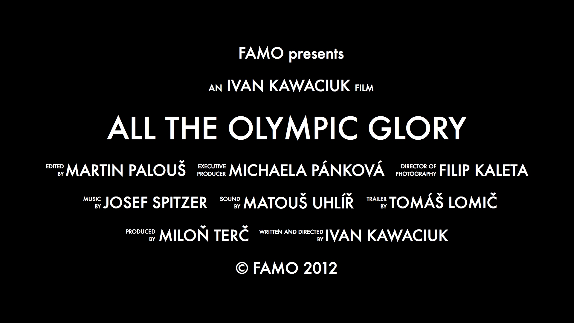 All The Olympic Glory